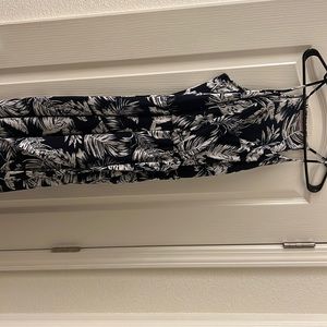 High low floral midi dress.